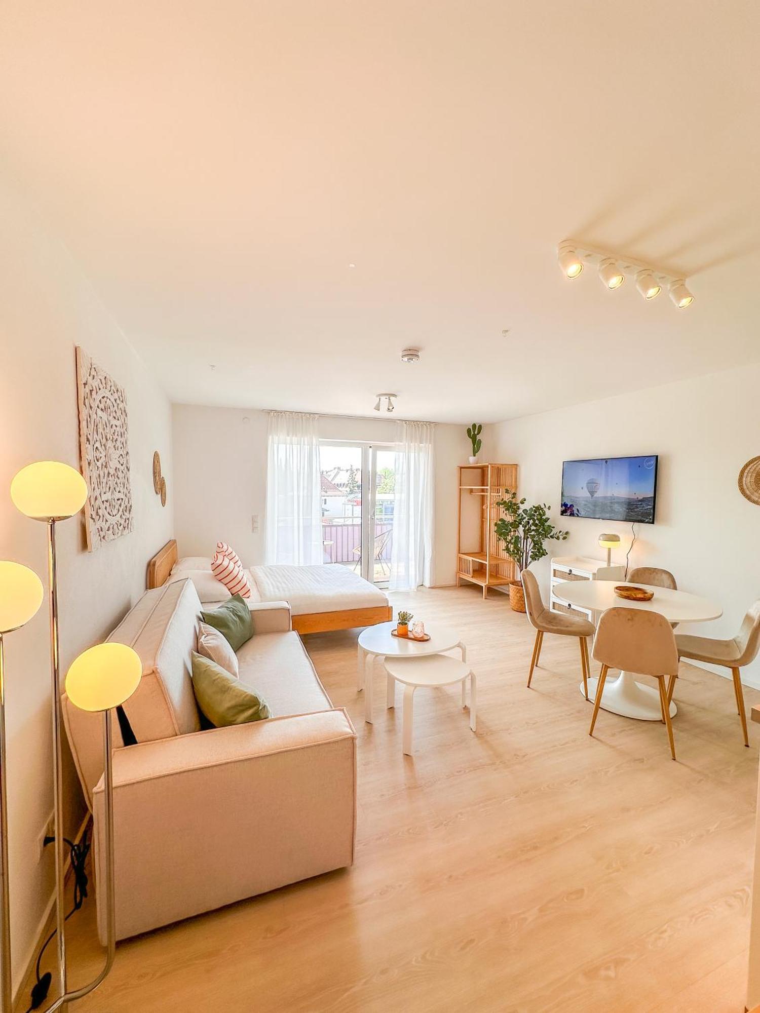 Thesunset Club - Studio II - Kueche - Balkon - Parken Меминген Екстериор снимка