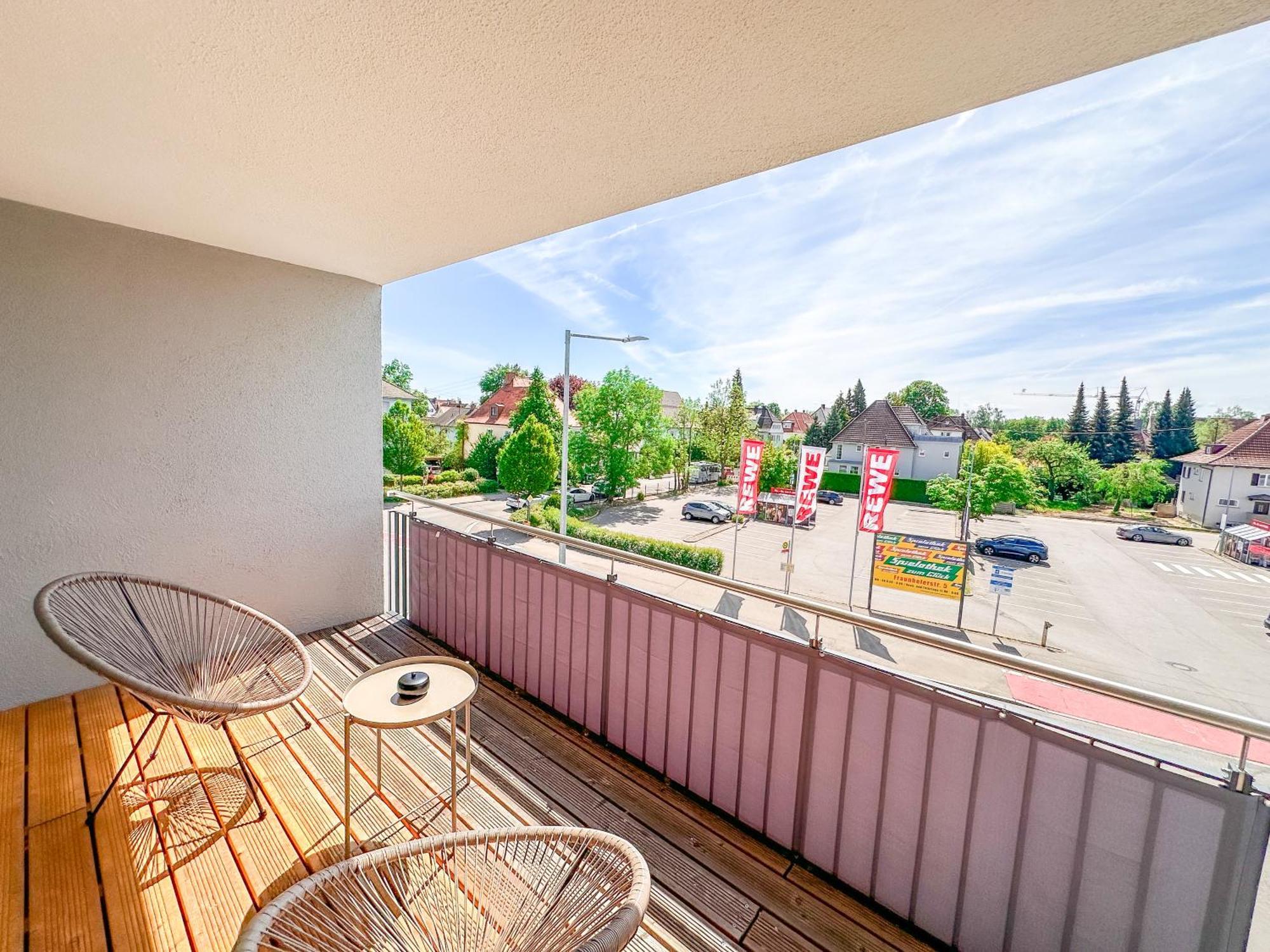 Thesunset Club - Studio II - Kueche - Balkon - Parken Меминген Екстериор снимка